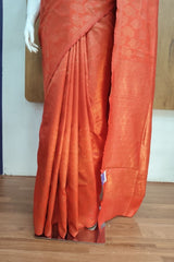 Red Banarasi Silk Saree