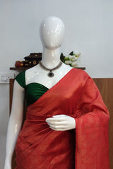 Red Banarasi Silk Saree