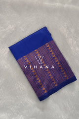 Royal blue Semi Silk Saree