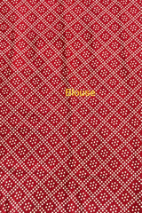Chilly Red Modal Satin Silk Saree