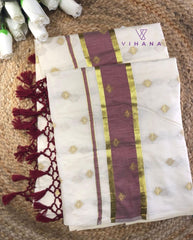 Kerala Cotton Set Saree-VS474