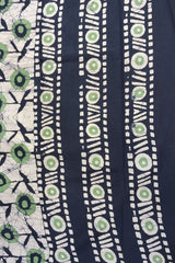 Premium Mul Mul Cotton Batik Hand Block Printed Saree