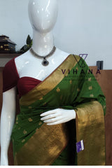 Green Kanjivaram Silk Saree
