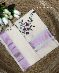 Kerala Cotton Set Saree-VS476