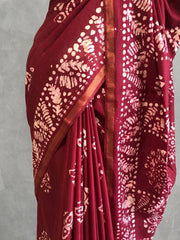 Kota Silk Saree with Batik Print – VS514