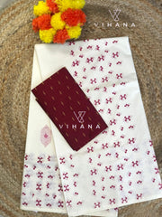 Kerala Cotton Set Saree -VS411