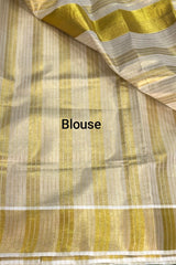 Kerala Golden Tissue Set Saree