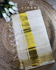 Kerala Tissue Set Saree - VS436