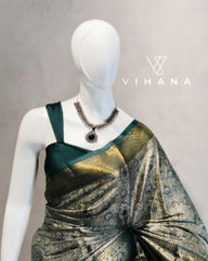 Jacquard Weaving Silk Saree -VS388
