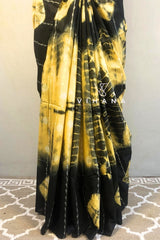 Kota Silk Tie and Dye Bandni Print Saree