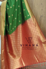 Green Kanjivaram Silk Saree