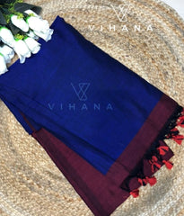 Khadi Cotton Saree - VS460