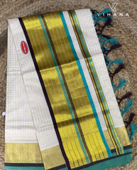 Kerala Cotton Set Saree-VS469