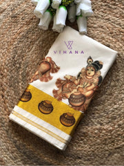 Kerala Tissue Set Saree - VS399