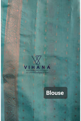 Sea Green Banarasi Silk Saree