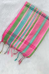 Begampuri Bengal Cotton Saree with Blouse piece