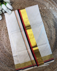 Kerala Cotton Set Saree - VS440