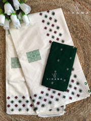 Kerala Cotton Set Saree -VS417