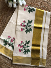Kerala Cotton Set Saree - VS397