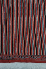 Premium Modal Silk Saree with Multi color Strip