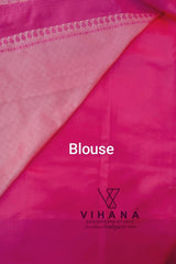 Yellow Soft Semi Silk Saree