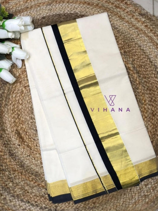 Kerala Cotton Set Saree-VS502