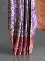 Jacquard Weaving Silk Saree –1 Gram Gold Inspired-VS515