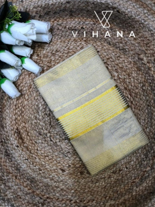Kerala Tissue Set Saree -VS507