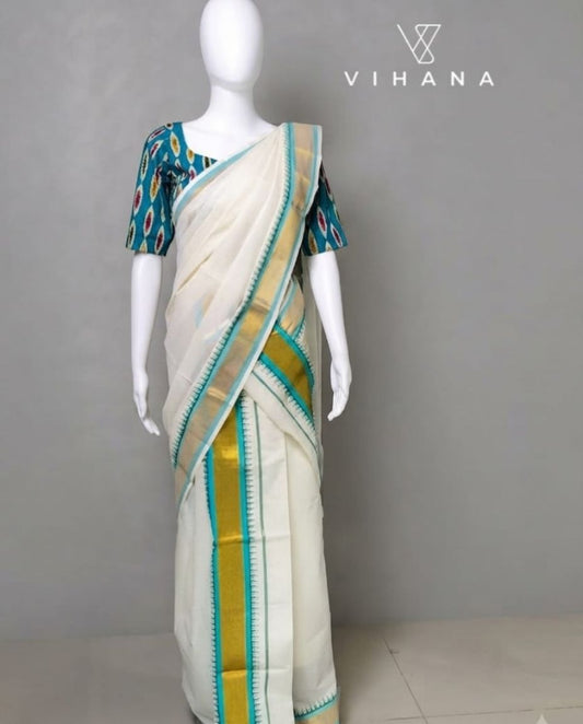 Kerala Single Set Munde -VS366