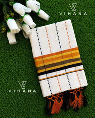 Kerala Cotton Set Saree - VS453