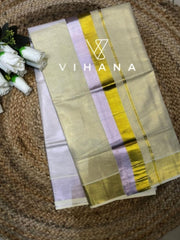 Golden Rose Copper Tissue Set Saree-VS503