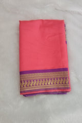 Pink Soft Silk Saree