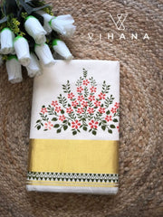 Kerala Cotton Set Saree - VS398