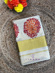 Kerala Tissue Set Saree - VS400