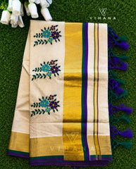 Kerala Tissue Set Saree - VS451