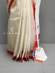 Kerala Saree Floral Print-VS385