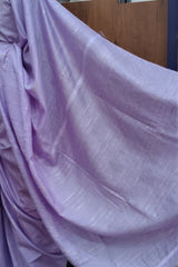 Bhagalpuri Kota Semi Tussar Lavender Capsule Weaving Saree