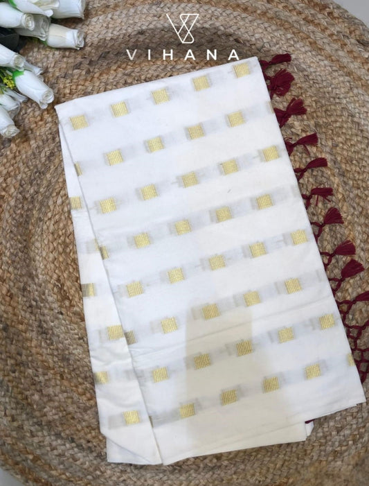 Kerala Cotton Set Saree -VS506