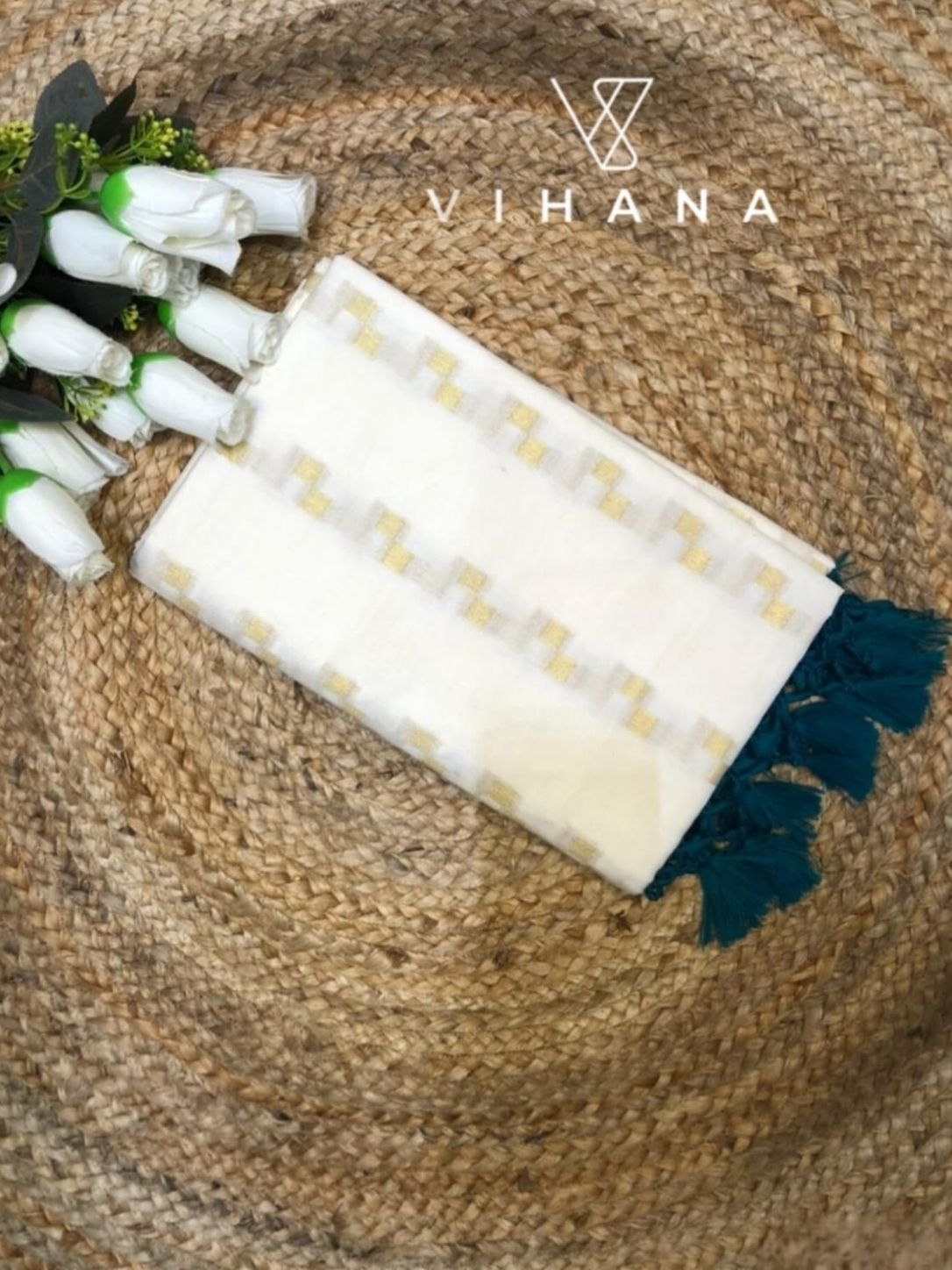 Kerala Cotton Set Saree-VS505