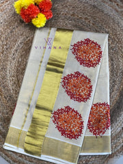 Kerala Tissue Set Saree - VS400