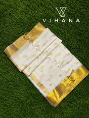 Kerala Cotton Set Saree-VS497