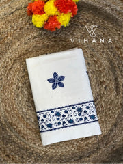 Kerala Cotton Set Saree -VS414