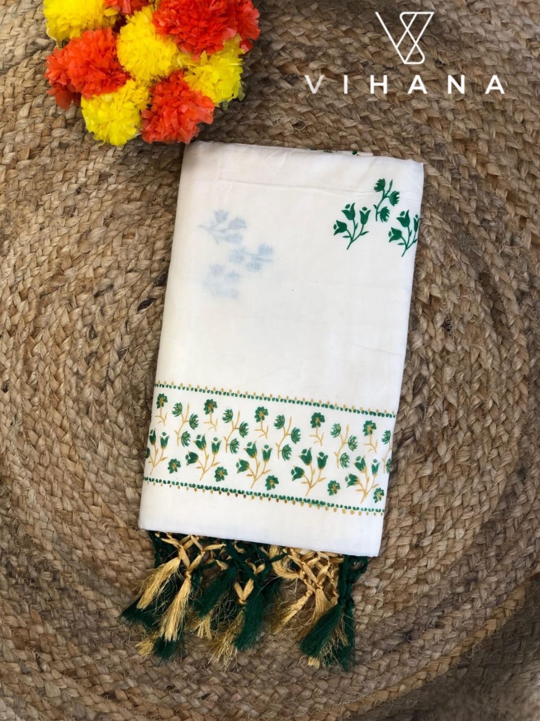 Kerala Cotton Set Saree -VS426