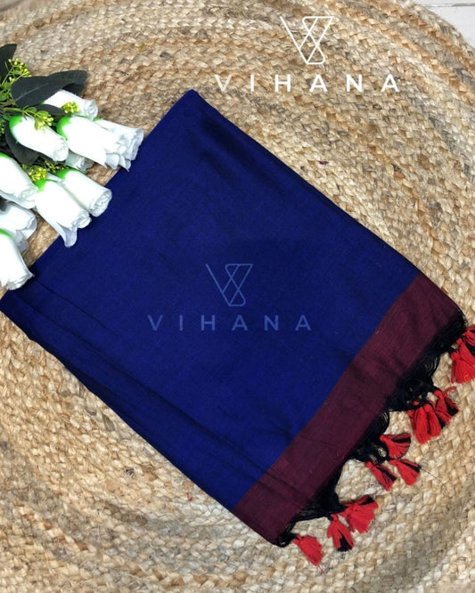 Khadi Cotton Saree - VS460