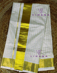 Kerala Cotton Set Saree-VS468