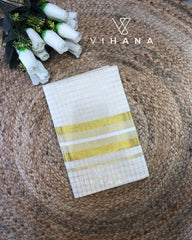 Kerala Tissue Set Saree - VS437