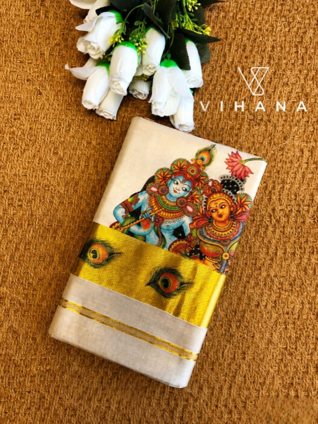 Kerala Tissue Set Saree - VS430
