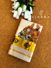 Kerala Tissue Set Saree - VS430