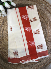 Kerala Cotton Set Saree - VS448