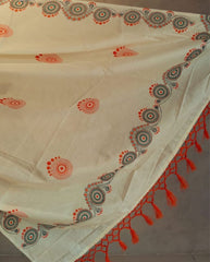 Kerala Set Saree AthaPookkalam Print-VS362